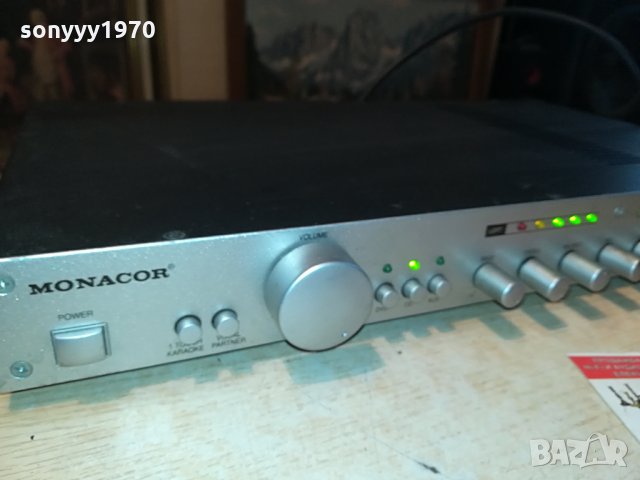 monacor sa-230 stereo amplifier-swiss 1105210920, снимка 2 - Ресийвъри, усилватели, смесителни пултове - 32833320