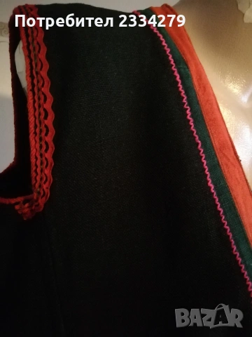 Стара тракийска женска носия ,,Увалиски" сукман, риза, престилка. , снимка 10 - Антикварни и старинни предмети - 53235922