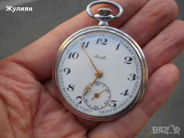 КОЛЕКЦИОНЕРСКИ СТАР ДЖОБЕН ЧАСОВНИК KIENZLE , снимка 4 - Антикварни и старинни предмети - 47567885