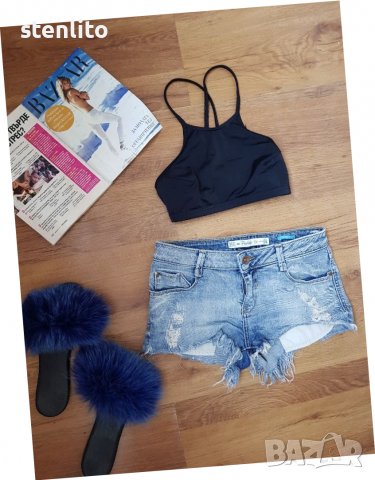 Къси дънки Zara размер 26, снимка 1
