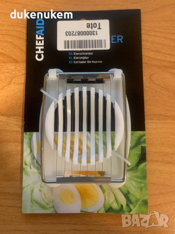 Резачка за яйца Chef Aid бял цвят , снимка 5 - Други - 39772312