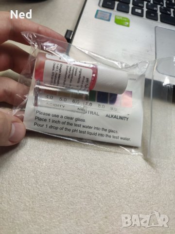 Течен Ph тестер за вода и течности, снимка 3 - Други инструменти - 43119122