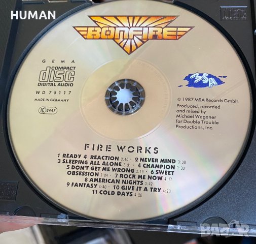 Accept ,Bonfire , снимка 15 - CD дискове - 37587792