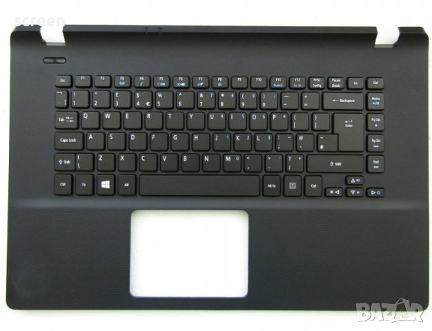 Клавиатура с палмрест от Screen.bg за Acer Aspire ES1-511 ES1-520 ES1-521 ES1-522