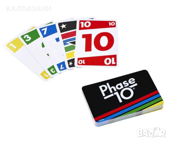 Карти за игра UNO PHASE 10 FFY05, снимка 4 - Игри и пъзели - 43748097