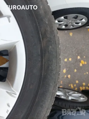 4 броя оригинални лети джанти със зимни гуми 17 цола; Volkswagen, снимка 5 - Гуми и джанти - 47926927