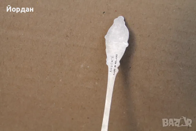 Сребърна лъжица, снимка 6 - Други ценни предмети - 47608433