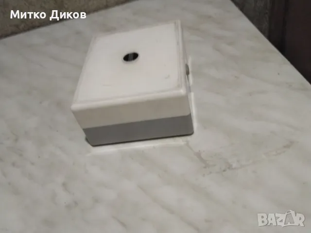 Пластмасова кутия за оптика на Прецизион Йена ГДР винтидж 115х95х53мм, снимка 6 - Колекции - 48968834