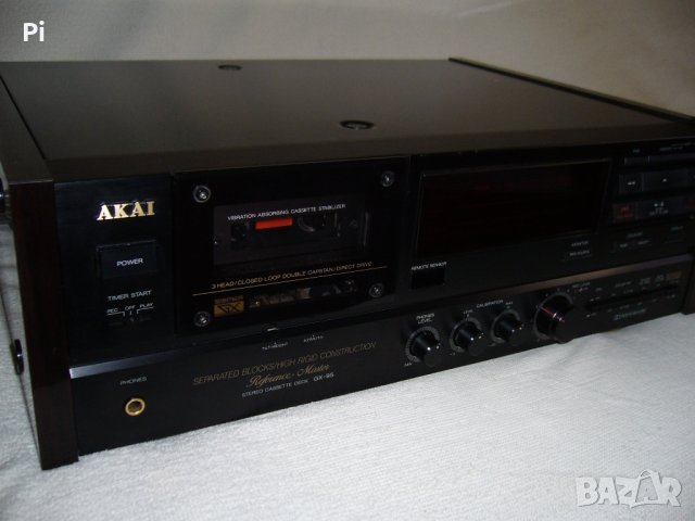 Касетъчен дек Akai GX-95+ Дистанционно + Книжка + Кашон, снимка 3 - Декове - 27994301