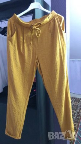 Нов ленен панталон/М, снимка 1