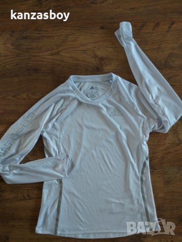 ADIDAS REFLECTIVE LS - страхотна дамска блуза КАТО НОВА, снимка 8 - Спортни екипи - 37276874