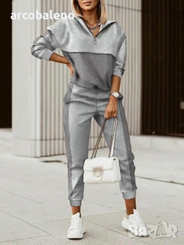 Дамски висококачествен комплект от две части, 6цвята, снимка 8 - Комплекти - 44105251