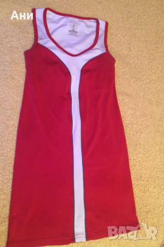 Червена рокля за тенис - размер XS, снимка 2 - Тенис - 28266003