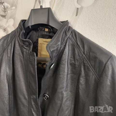 Дамско Кожено яке  Conbipel  размер 48 - Л , снимка 6 - Якета - 49040173