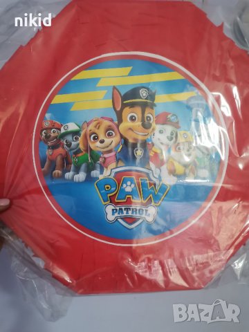 Пес Патрул Paw Pes Patrol голяма готова пинята + пръчка подарък за парти рожден ден, снимка 2 - Други - 43233815