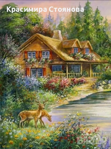  Картини за рисуване по номера , снимка 9 - Други игри - 52484089