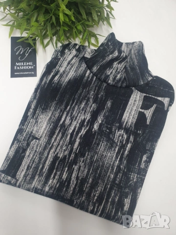 Ефектно поло, снимка 2 - Блузи с дълъг ръкав и пуловери - 53090080