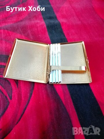 Луксозна японска метална кутия за цигари, снимка 1 - Колекции - 33611042