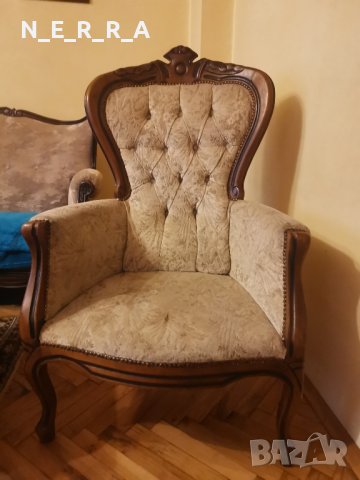 Антикварно кресло, снимка 1 - Столове - 43861289