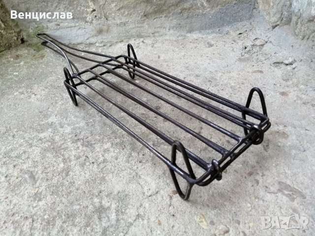 Стара Преносима Затваряща Скара. , снимка 2 - Антикварни и старинни предмети - 37126262