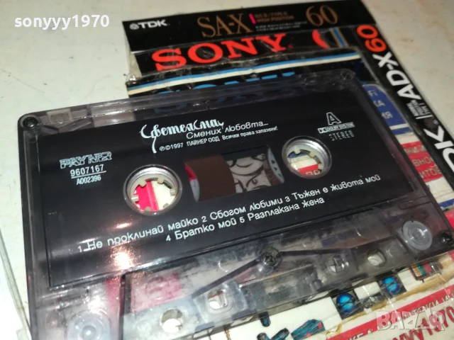 ЦВЕТЕЛИНА-ОРИГИНАЛНА КАСЕТА 2705251935, снимка 9 - Аудио касети - 50449006