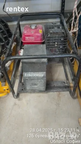 Генератор монофазен 5,5 kw Honda ECT 7000 2013, снимка 1