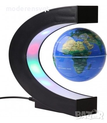 Магически магнитен левитиращ глобус