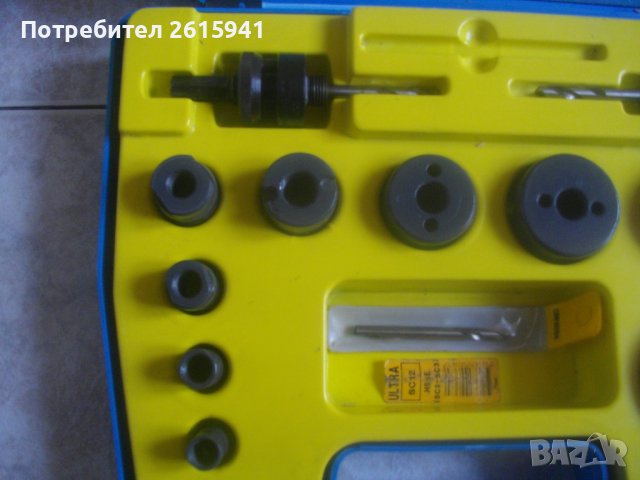 16-62мм Made in FRANCE-Комплект Боркорони Дърво-Старо Качество За Бормашина-Профи-ULTRA Composition, снимка 4 - Бормашини - 37649811