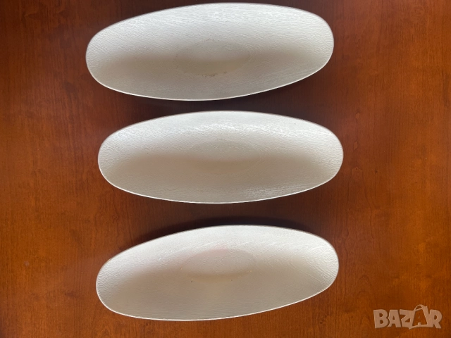 Кръгли бели големи плата за декорация дом сватба 40 см, снимка 11 - Други - 52571064