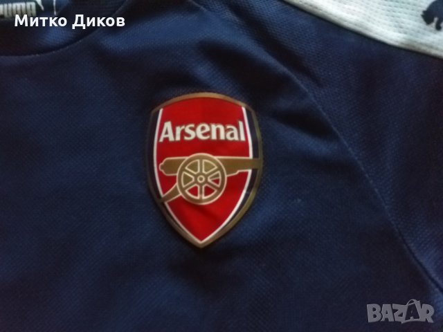 Арсенал тениска Пума №11 Йозил размер С, снимка 4 - Футбол - 33541443