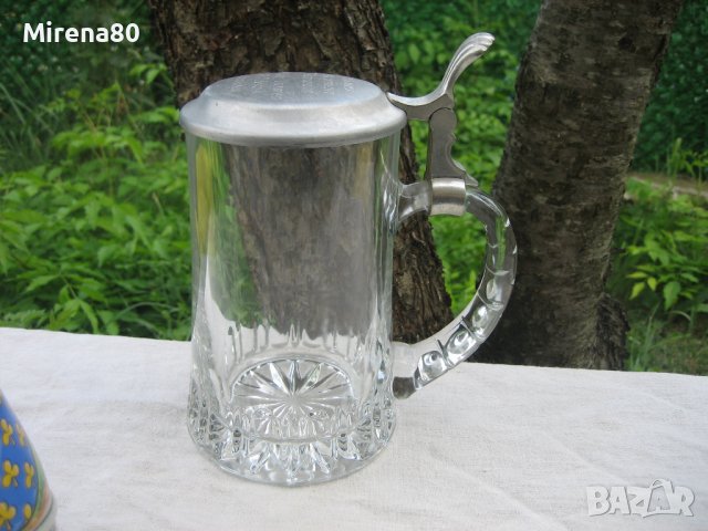 Старинни немски халби за бира, снимка 2 - Антикварни и старинни предмети - 37676021