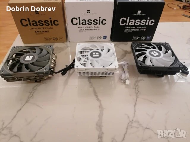 Охлаждане за процесор Thermalright Classic AXP120-X67 (Classic / WHITE ARGB / BLACK ARGB) , снимка 5 - Други - 51213846