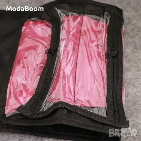 Козметична чанта с 4 отделения сгъваем органайзер за съхранение, снимка 3 - Други - 48064231