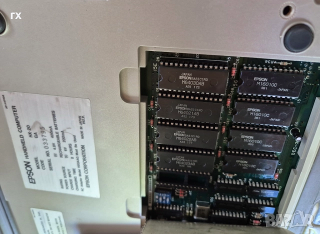 Epson HX-20 – първият преносим компютър, за винтидж колекция, снимка 4 - Колекции - 51558703
