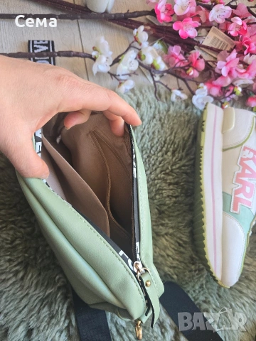 оригинални кецове н Karl Lagerfeld 36 номер и чанта, снимка 8 - Маратонки - 53511770