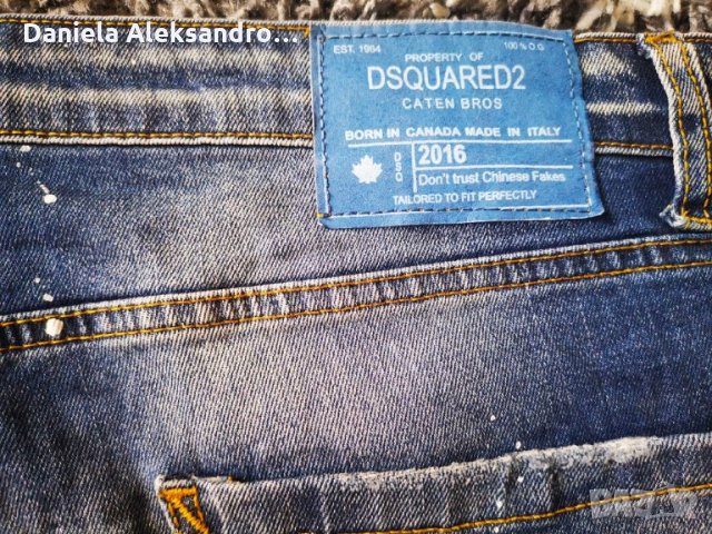 DSQUARED Нови, снимка 4 - Дънки - 26294273