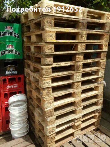 Купува и продава европалети и скари с размери 80/120см.здрави - бели,тъмен и междинни., снимка 1