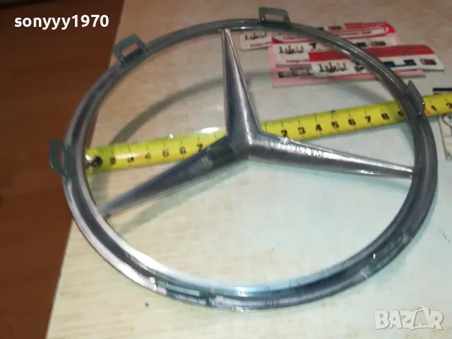 MERCEDES-19СМ ЕМБЛЕМА ЗА КАМИОН-ВНОС SWISS , снимка 6 - Аксесоари и консумативи - 48812571