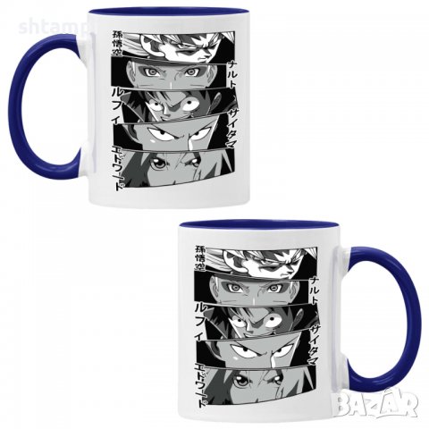Чаша Anime Heroes Naruto Goku Luffy Sakura,Керамична Чаша, Кафе Чай, Игра,Изненада,Подарък,Повод,Пра, снимка 3 - Чаши - 38472022