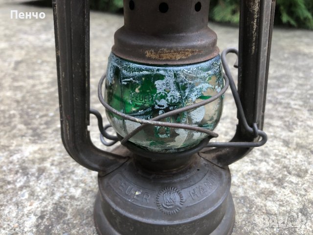 стар военен газен фенер "FEUERHAND SUPER BABY" 175 - MADE IN W. GERMANY, снимка 5 - Антикварни и старинни предмети - 43862907