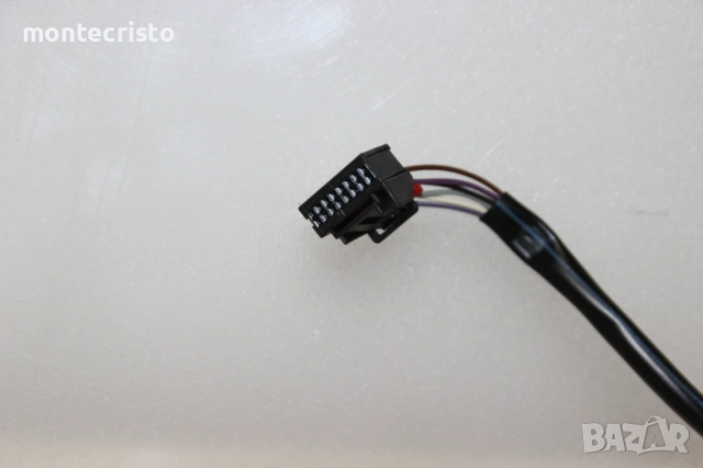 Ляво електрическо огледало VW Touran (2003-2010г.) 6 пина / Син Синьо, снимка 7 - Части - 53028120