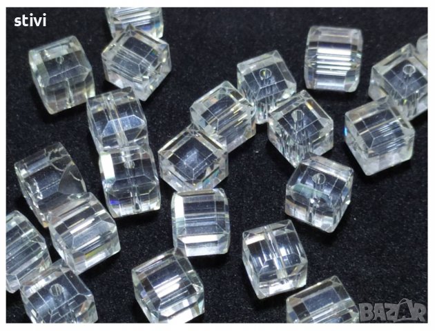 Кристали кубичен кристал  бяло - НОВО., снимка 6 - Други - 37257254