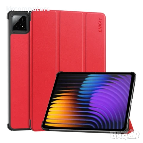 Xiaomi Pad 7 / 7 Pro ENKAY Кожен Калъф и Протектор, снимка 5 - Калъфи, кейсове - 51101030