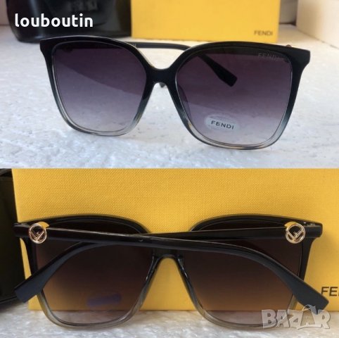 Fendi 2020 дамски  слънчеви очила с лого, снимка 1 - Слънчеви и диоптрични очила - 28407147