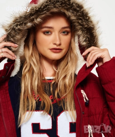 Дамско зимно яке палто Superdry размер small