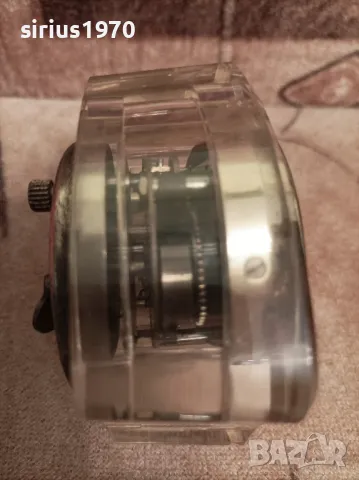 стар източно германски будилник работещ, снимка 3 - Стенни часовници - 50420727