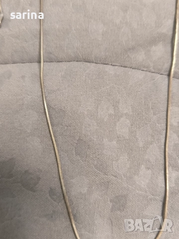 Сребърна верижка, снимка 3 - Колиета, медальони, синджири - 52938194