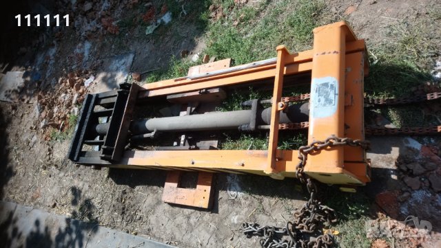 Повдигаща уредба електрокарна 2тона висока 210см.  Вдига 330см. С вилици 120см. 2,5т. , снимка 2 - Селскостопанска техника - 23171515