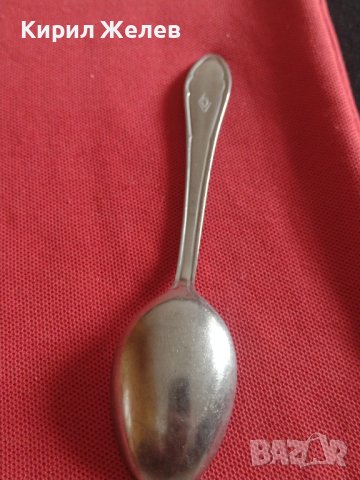 Стара лъжичка за кафе чай от соца П. Денев Габрово за КОЛЕКЦИЯ ДЕКОРАЦИЯ 42099, снимка 6 - Други ценни предмети - 43862810