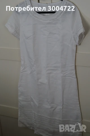 Бяла рокля, снимка 9 - Рокли - 50960722